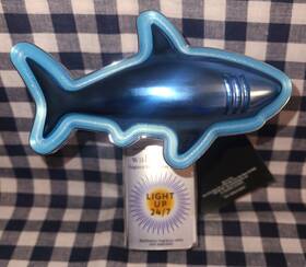Bath & Body Works 667559282785 All New Neon Shark Wallflower Nightlight Plug-in And