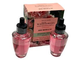 Bath & Body Works 667559283744 2 And Rose Water Ivy Wallflowers Fragrance 0.8 Oz Refill Bulb