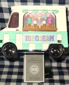 Bath & Body Works 667559285458 New Ice Cream Truck Projector Wallflower Nightlight Plug-in And
