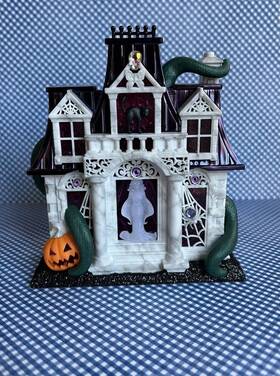 Bath & Body Works 667559285823 Chateau Tri-projector Wallflower Fragrance Plug-in Halloween