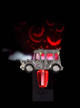 Bath & Body Works 667559285847 And Wallflower Plug Spooky Hearse Tri-projector Lightly Used
