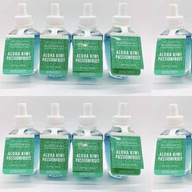 Bath & Body Works 667559296393 And Aloha Kiwi Passionfruit Wallflowers X10 Lot Set