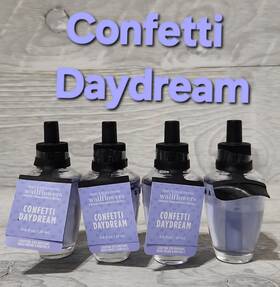 Bath & Body Works 667559296447 And Confetti Daydream Wallflower Fragrance Refills 4