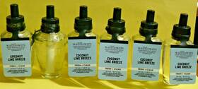 Bath & Body Works 667559297079 And Wallflower Inch Coconut Lime Breeze Refills X6