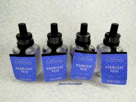 Bath & Body Works 667559297901 And Moonlight Path Wallflowers Refill Bulbs X 4 - New