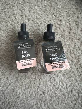 Bath & Body Works 667559297925 And Palo Santo Wallflowers Fragrance Refill Set Of 2