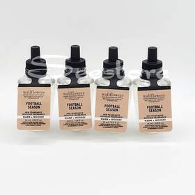 Bath & Body Works 667659313839 And Football Season Wallflowers Fragrance Refill Bulb Set Of 4