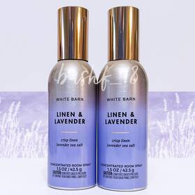 Bath & Body Works 667659317127 And X2 Linen Lavender Concentrated Room Spray 1.5 Oz Free Ship