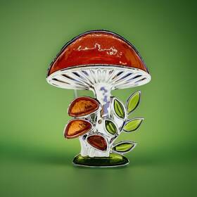 Bath & Body Works 667659326570 And Simple Mushroom Nightlight Light Up Wallflowers Fragrance Plug