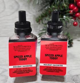 Bath & Body Works 667659327263 And Spiced Apple Toddy Wallflowers Refills X2