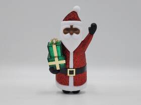 Bath & Body Works 667659327706 And African American Santa With Presents Wallflower Light-up Plug