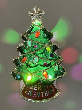 Bath & Body Works 667659327744 And Merry Everything Tree Projector Wallflower Plug-in Nightlight