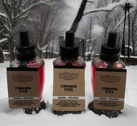 Bath & Body Works 667659329618 And Cinnamon Stick Warm Woodsy - 3 Wallflower Plug In Refills