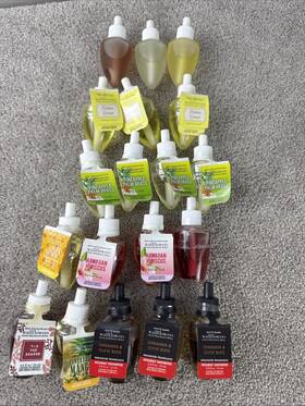 Bath & Body Works 667659338184 Lot Of 19 And Wallflower Refill Bulb