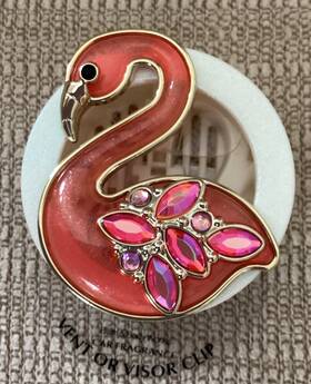 Bath & Body Works 667659350964 And Scentport Car Fragrance Vent Visor Clip Pink Faceted Flamingo