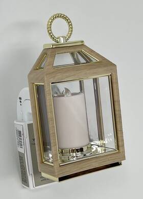 Bath & Body Works 667659358243 And Coastal Lantern Light Up Wallflower Fragrance Plug In Holder