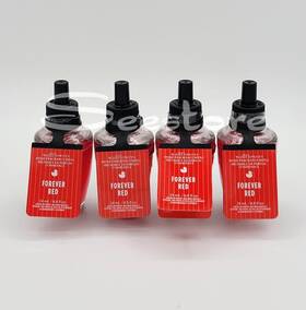 Bath & Body Works 667659358588 And Forever Red Wallflowers Fragrance Refill Bulb Set Of 4