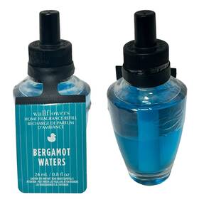 Bath & Body Works 667659358762 And Wallflower Refills - Set Of 2 Bergamot Waters Rare