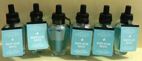 Bath & Body Works 667659358830 And Wallflower Inch Warm Ocean Breeze Refills X6