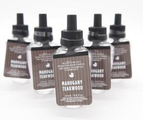 Bath & Body Works 667659358847 10 And Mahogany Teakwood Wallflower Refill Bulb 0.8oz New