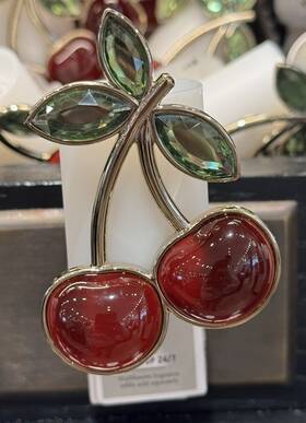 Bath & Body Works 667659359769 All New Cherries Wallflower Scent Control Nightlight Plug-in And