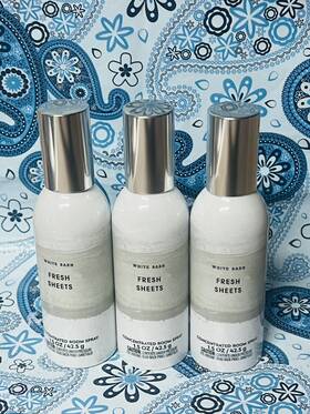 Bath & Body Works 667659360840 3 And Fresh Sheets Concentrated Room Spray 1.5 Oz Home Fragrance
