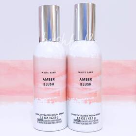 Bath & Body Works 667659360888 And X2 Amber Blush Concentrated Room Spray 1.5 Oz Free Ship