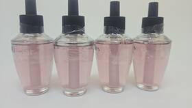 Bath & Body Works 667659361120 Set Of 4 Amber Blush Wallflower Jasmine Oak Notes New