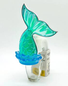 Bath & Body Works 667659361618 And Disney Princess Ariel Mermaid Tail Wallflower Plug In Light Up