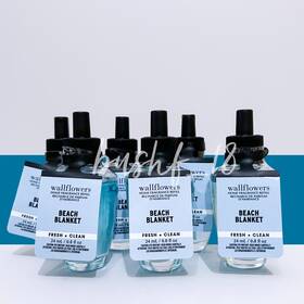 Bath & Body Works 667659361847 And X6 Beach Blanket Wallflowers Plug In Bulb Refill Nwt Free Ship