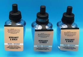 Bath & Body Works 667659362110 3 And Lot Bergamot Birch Wallflower Amber Wood Free Shipping