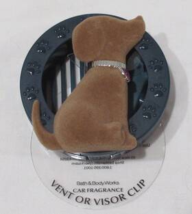 Bath & Body Works 667659363742 And Car Fragrance Vent Or Visor Clip Sweet Pup Puppy Love Dog