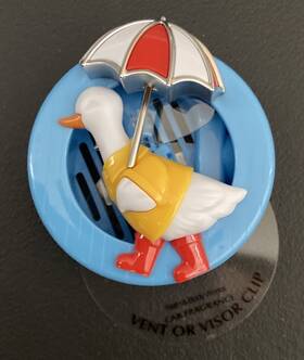 Bath & Body Works 667659363780 Nwt And Car Fragrance Vent Or Visor Clip Silly Goose Umbrella