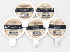 Bath & Body Works 667659366514 5 White Barn Fiji Sands Scentportable Refill 0.2oz Lot