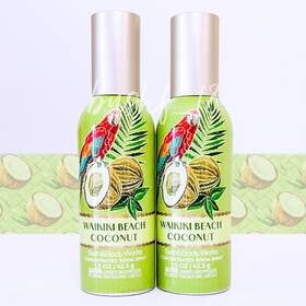 Bath & Body Works 667659369232 And X2 Waikiki Beach Coconut 2025 Concentrated Room Spray 1.5 Oz