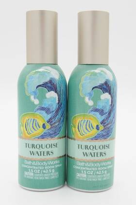 Bath & Body Works 667659369263 2 And Turquoise Waters Concentrated Room Spray 1.5oz Lot New