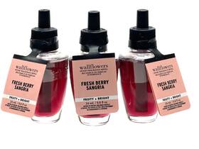 Bath & Body Works 667659385256 3 And Fresh Berry Sangria Wallflowers Fragrance 0.8 Oz Refill Bulb