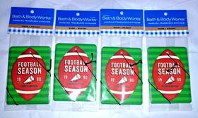 Bath & Body Works 667659388363 And Football Season Hanging Fragrance Diffuser X 4 - Warm/woodsy