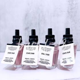 Bath & Body Works 667659394395 And X4 State Fair Wallflowers Plug In Bulb Refill Free Ship