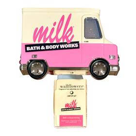 Bath & Body Works 667659395248 And Milk Bar Truck Wallflowers Plug-in 24/7 Nightlight Diffuser