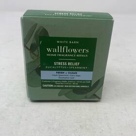 Bath & Body Works 667659395439 And Wallflowers 2-pack Refill Eucalyptus Spearmint 1.6oz