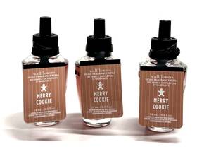 Bath & Body Works 667659396481 New 3 And Merry Cookie Wallflowers Fragrance Refills Bulbs 0.8 Oz
