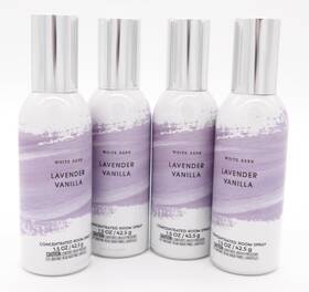 Bath & Body Works 667659396689 4 And White Barn Lavender Vanilla Room Spray 1.5oz Lot New