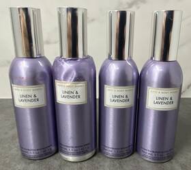 Bath & Body Works 667659396863 4 And White Barn Linen Lavender Concentrated Room Spray 1.5 Oz