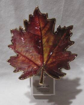 Bath & Body Works 667659400553 And Wallflower Fragrance Plug Fall Leaf Scent Control Nightlight