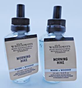 Bath & Body Works 667659401017 2 And Morning Hike Wallflowers Home Plugin Fragrance Refill