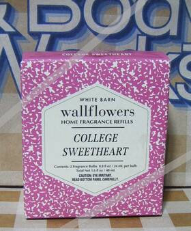 Bath & Body Works 667659401413 And 2 Pack Wallflower Refills New College Sweetheart 16/1413