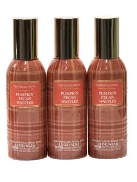 Bath & Body Works 667659403103 3 And Pumpkin Pecan Waffles Room Spray Fragrance 1.5 Oz Freshener