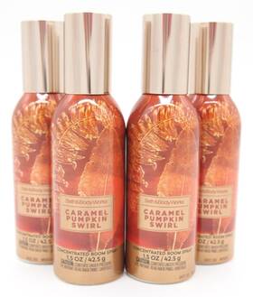 Bath & Body Works 667659409952 4 Caramel Pumpkin Swirl Concentrated Room Spray 1.5oz Lot New