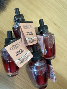Bath & Body Works 667659412648 And Wallflower Refills Home Fragrance Harvest Gathering 4 Pack